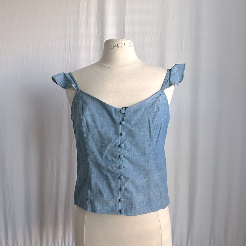 Denim like J.Crew cami